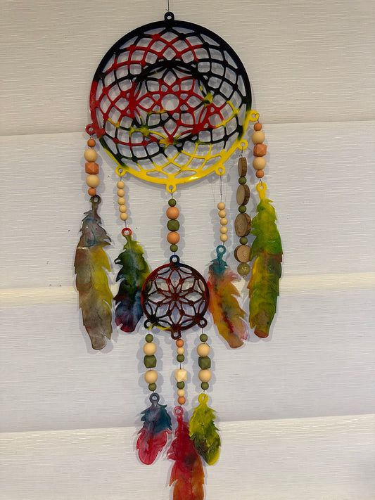 Dream Catcher Rainbows of Colour