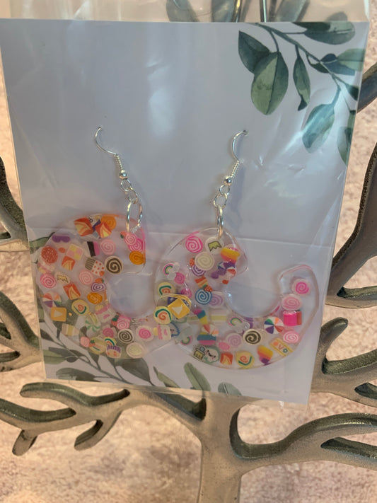 Curls of Sweeties earrings