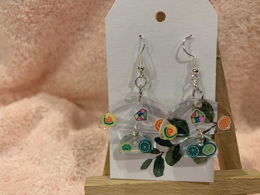 Just for the little ones earrings "Sour and Sweet"