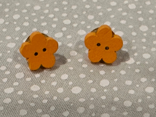 Just to cute earrings "Flowes” set of 3