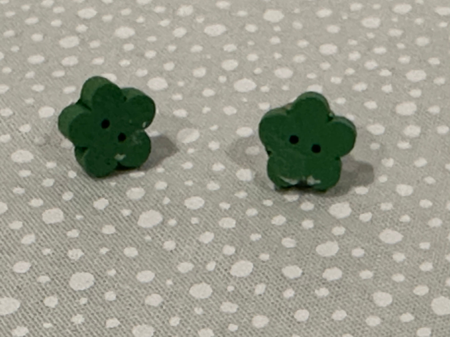 Just to cute earrings "Flowes” set of 3